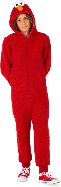 Produktbild OppoSuits Elmo Onesie für Kinder (92, 98, 104)