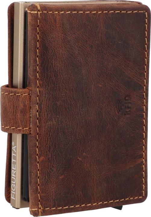 Produktbild Greenburry Vintage Geldbörse RFID Schutz Leder 7.5 cm