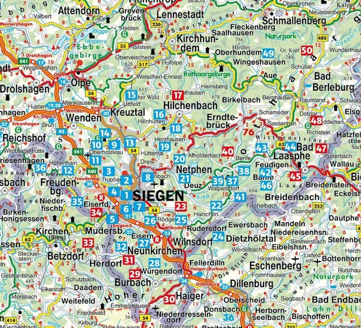 Produktbild Siegerland und Wittgenstein (Deutsch, Claudia Irle-Utsch, 2022)