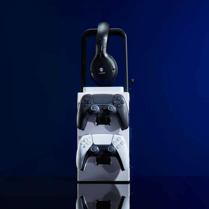 Actual product image Numskull - Meuble de rangement lumineux inspiré du logo pour gamer (PS5)