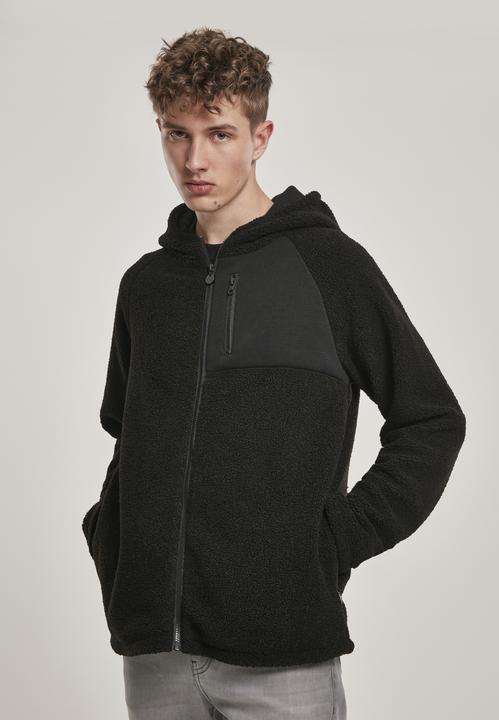 Produktbild Urban Classics Hooded Sherpa Zip Jacket (S)