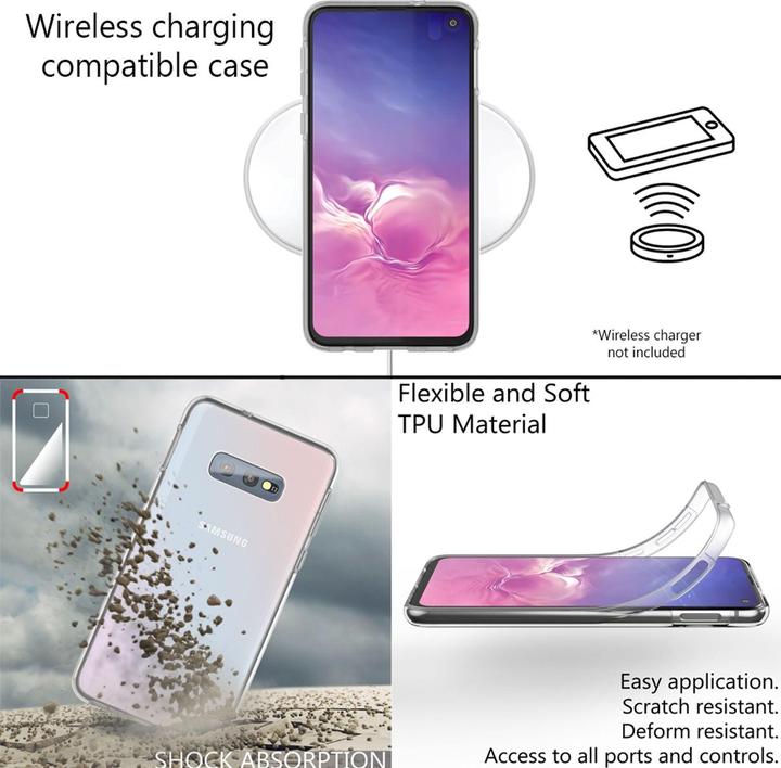 Actual product image Nalia 360 degree cell phone case (Samsung Galaxy S10e)