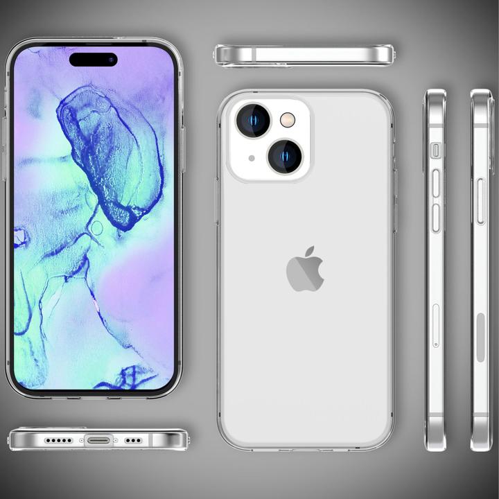 Actual product image Nalia Clear 360 degree cover (Apple iPhone 15)