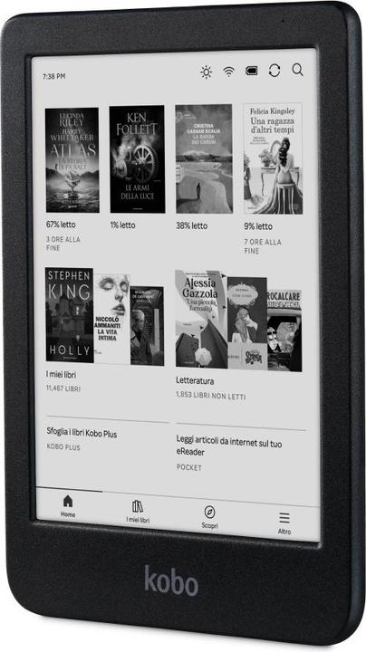 Produktbild Kobo Clara BW (6", 16 GB, Schwarz)
