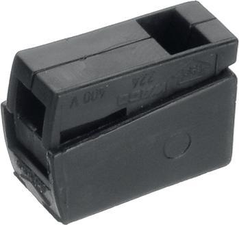 Immagine prodotto Wago 224 Connettore per apparecchi, spina, 24A, nero, 0,5 2,5 mm²