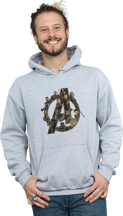 Actual product image Universal Textiles Unisex Adult Logo Cotton Hoodie (XXL)