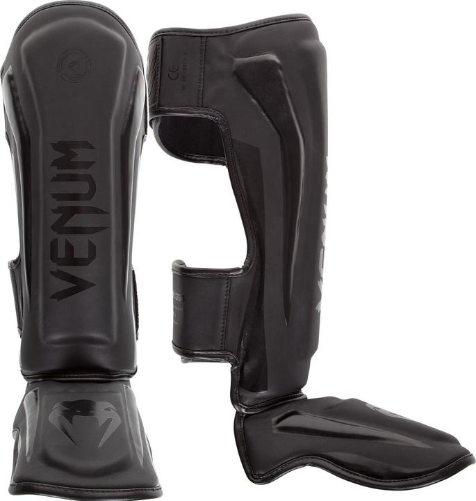 Actual product image Venum Elite Standup Shinguards-Black (L)