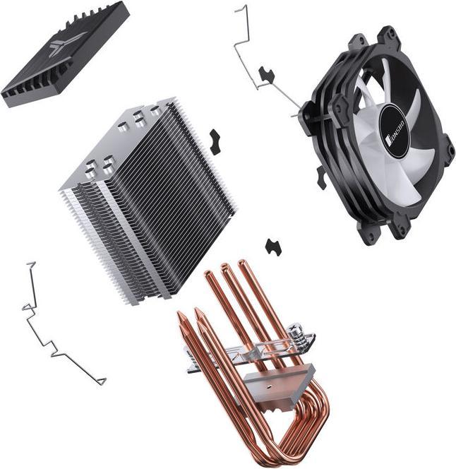Actual product image Jonsbo CR-1400 E - black (127 mm)
