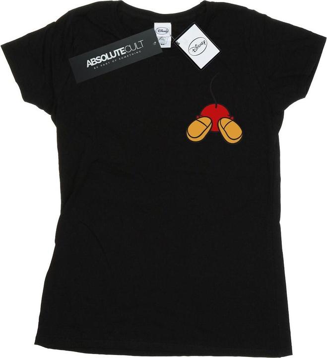 Immagine prodotto Disney Mickey Mouse Backside Breast Print Maglietta Donna (L)