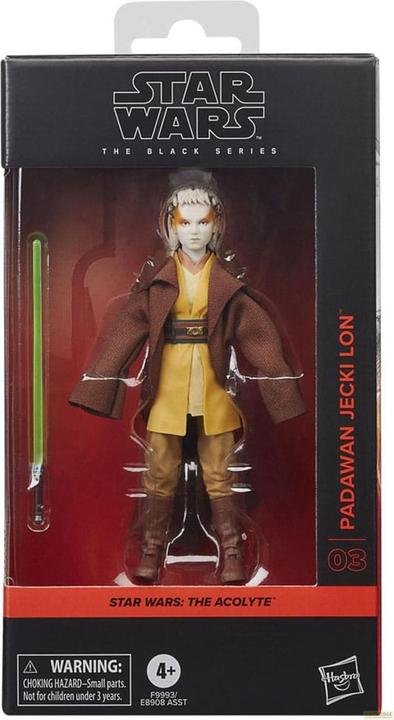 Image du produit Hasbro Star Wars : The Acolyte Black Series Figurine Padawan Jecki Lon 15 cm