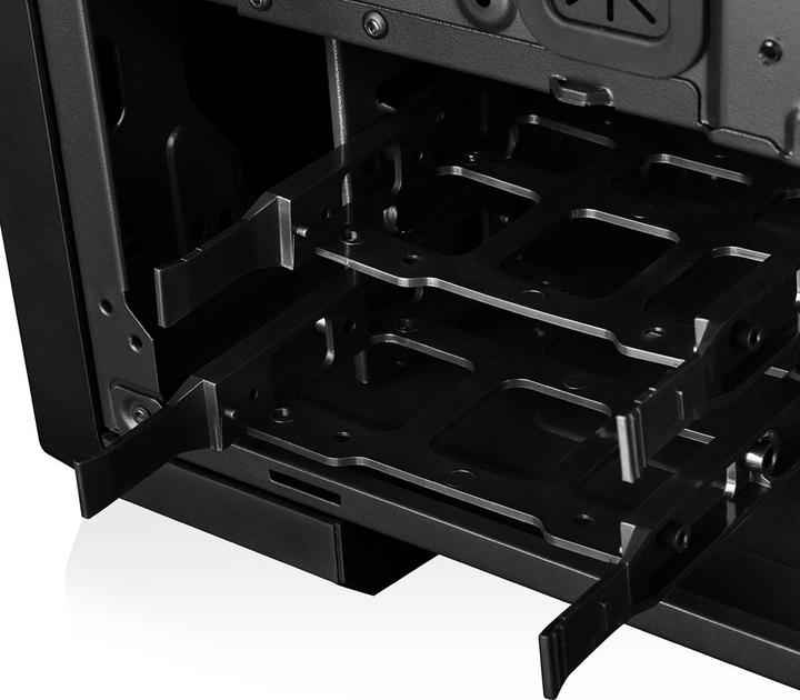 Actual product image Modecom Oberon Pro - Midi Tower - PC - Black - ATX,ITX,Micro ATX - Home Office - 16.3 cm (ATX, mATX, Mini-ITX)