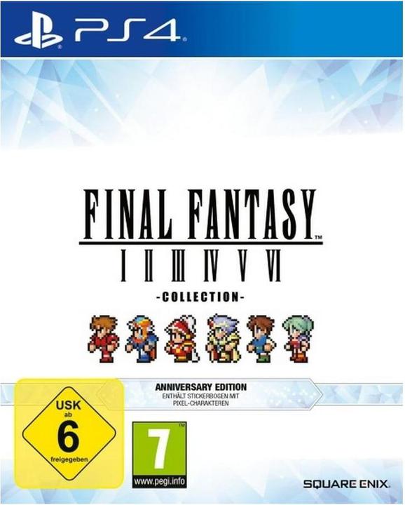 Produktbild Square Enix Final Fantasy I-Vi Collection Anniversary Edition (PS4, DE)
