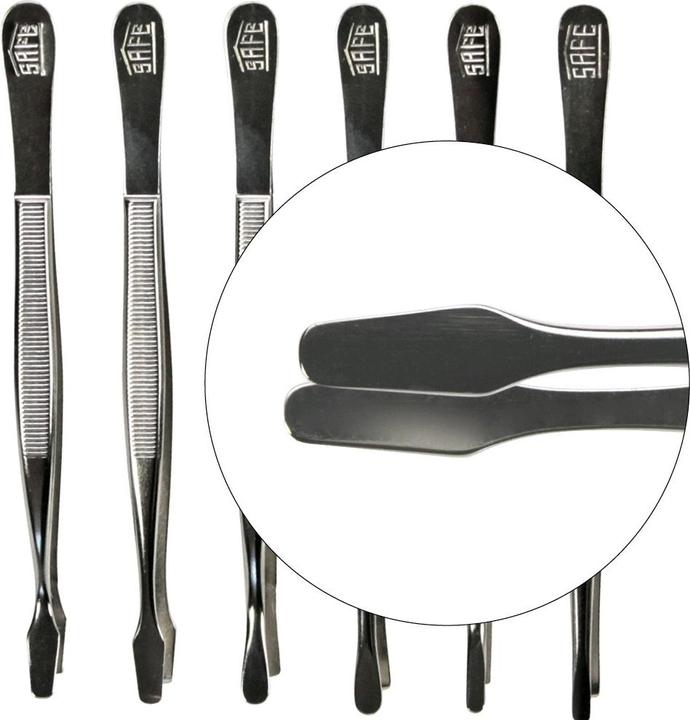 Produktbild Safe Pinzette vernickelt 155 mm