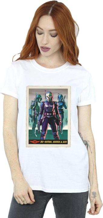 Immagine prodotto Star Wars The Mandalorian Bo-Katan Koska and Axe Maglietta Ampia Donna (L)