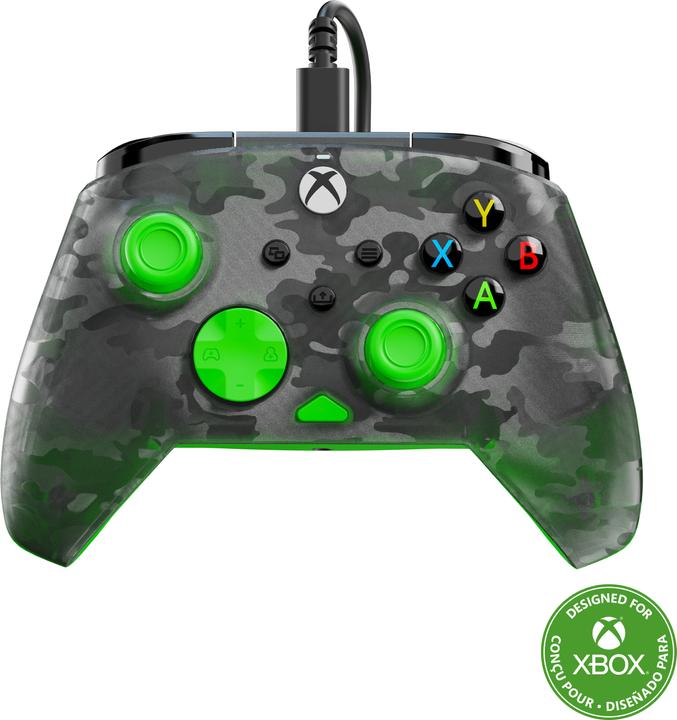 Immagine prodotto Turtle Beach Rematch Core Wired Controller · XB · Ghost Camo Black & Green (PC)