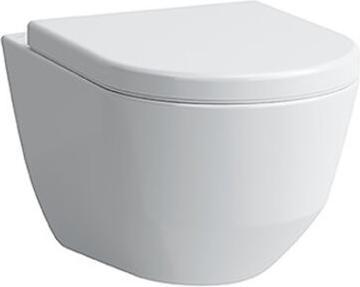 Produktbild Laufen PRO Wand-Tiefspül-WC Compact, spülrandlos, 360x490mm, verdeckte Befestigung, H820965