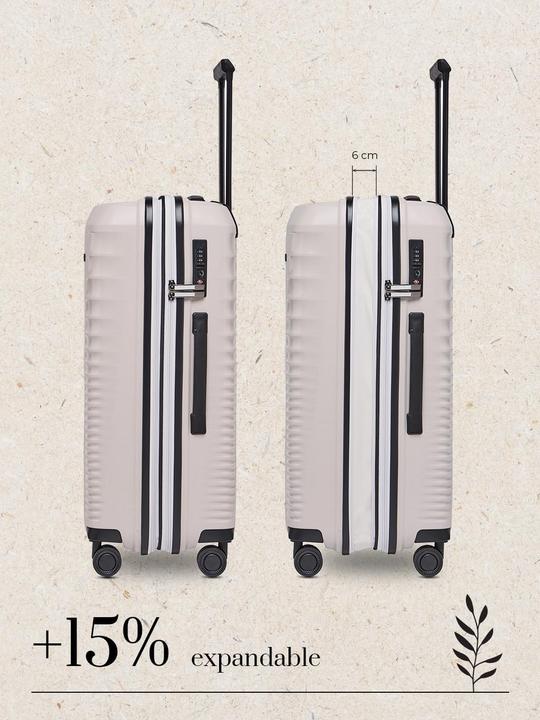 Actual product image Farmhood Eco Edition 4-wheel trolley 67 cm with stretch fold (72 l, M (50 - 90l))