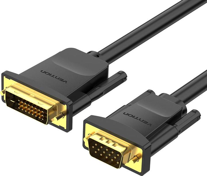 Image du produit Vention Câble DVI(24 1) vers VGA 1.5m EABBG (Noir) (1.50 m, DVI)