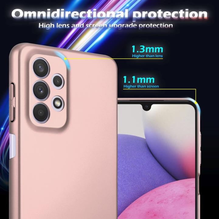 Produktbild Cadorabo HC Matt Metall Hülle (Samsung Galaxy A33 5G)