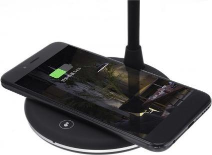 Actual product image PhoneLook 3-in-1 bedside lamp with speaker, wireless charging Wireless Charging