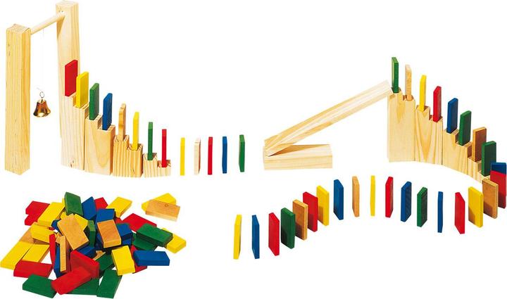 Immagine prodotto Goki Rally domino in un sacchetto di cotone