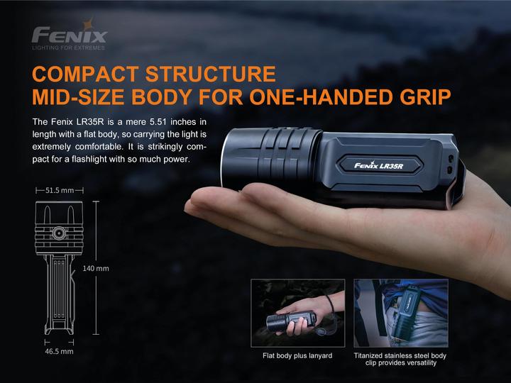 Image du produit Fenix LR35R (14 cm, 10000 lm)