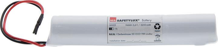 Image du produit B.E.G. Brück Batterie de rechange forme bâton NiCd 3.6V 1.2h - Batterie - 1.600 mAh (1 pcs, 1.60 mAh)