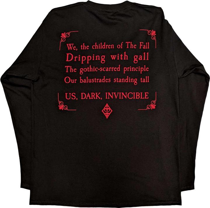 Actual product image Cradle Of Filth Unisex Adult Existence Band Long-Sleeved T-Shirt (M)