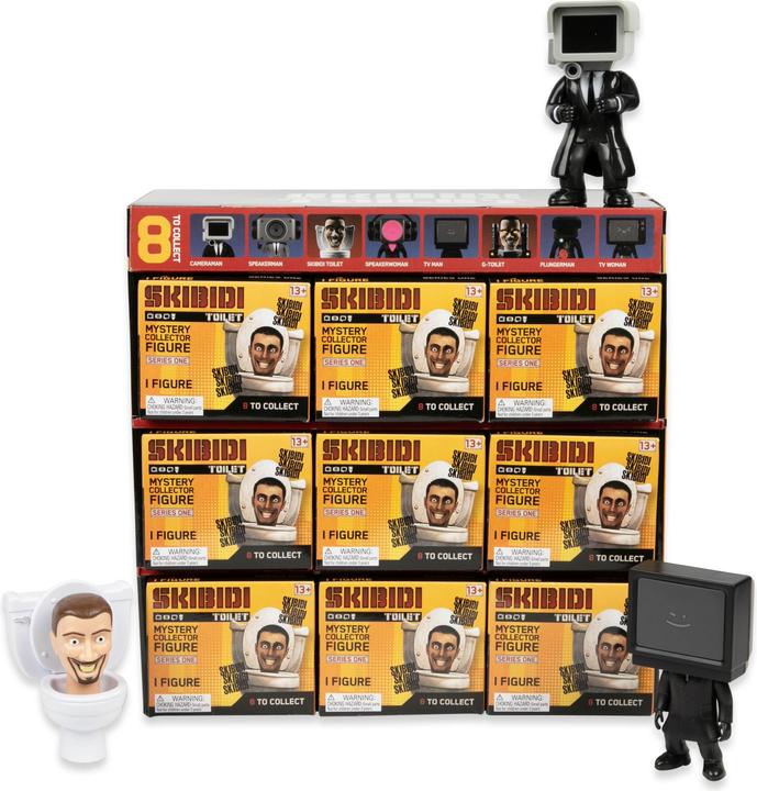 Produktbild Skibidi Toilet SKIBIDI Grosse Mystery-Figuren in PDQ