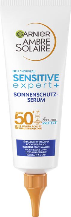 Image du produit Garnier Ambre Solaire Sensitive Advanced expert+ (Crème solaire visage, SPF 50, 125 ml, 161 g)