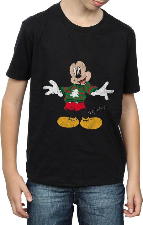 Produktbild Disney Mickey Mouse Christmas Jumper TShirt Jungen (152, 158)