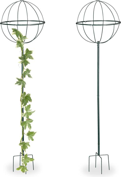 Image du produit Relaxdays Tuteur de jardin set de 2 (40 cm, 40 cm)