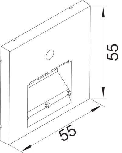 Produktbild Tehalit Zentralscheibe (1 cm)