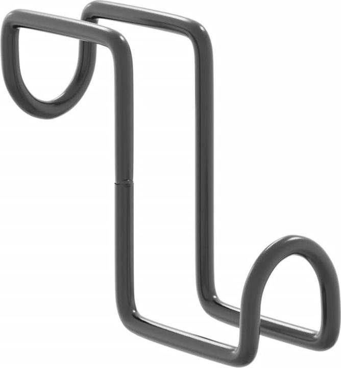 Produktbild VidaXL Trensenhalter 3Stk. Zaumhaken Trensenaufhänger Trensenhaken Schwarz Stahl