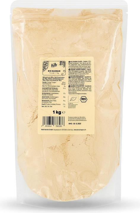 Image du produit KoRo Pulpe de baobab bio séchée (1000 g)