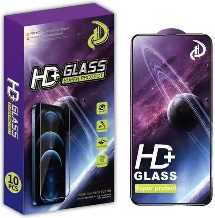 Produktbild OEM Tempered glass 9D for Samsung Galaxy S21 FE 5G black frame 10in1 (10 Stück, Samsung Galaxy S21 FE 5G)