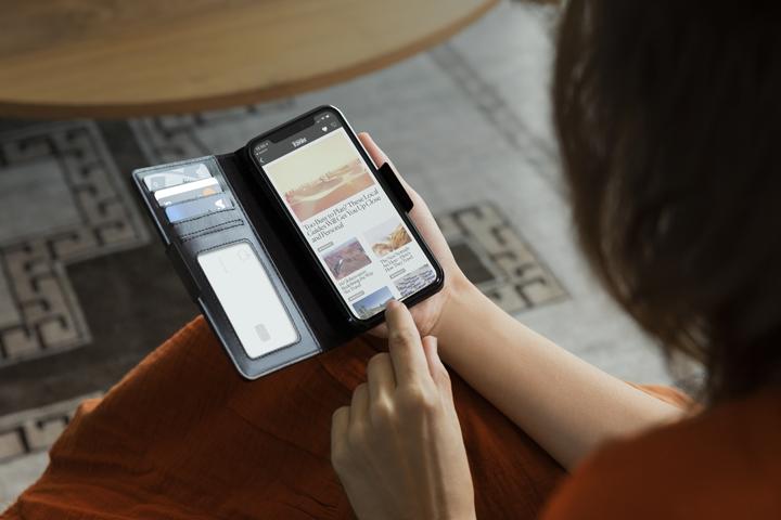 Image du produit TwelveSouth Étui en cuir BookBook pour iPhone 11 (6.1") Marron (Apple iPhone 11)