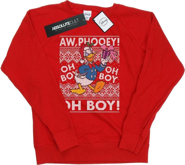 Produktbild Disney Donald Duck Christmas Fair Isle Sweatshirt (XXL)
