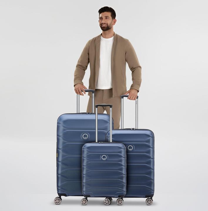 Image du produit Delsey Meteor Ensemble de valises à 4 roulettes 3 pièces avec soufflet extensible (221 l, XL (à partir de 115l))