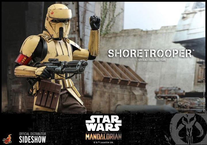 Actual product image Hot Toys Star Wars - The Mandalorian Shoretrooper 1/6 Scale Figur