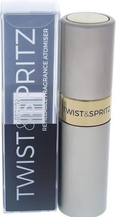Produktbild Twist & Spritz Refillable Atomiser Spray 8 ml - Silver (8 ml)