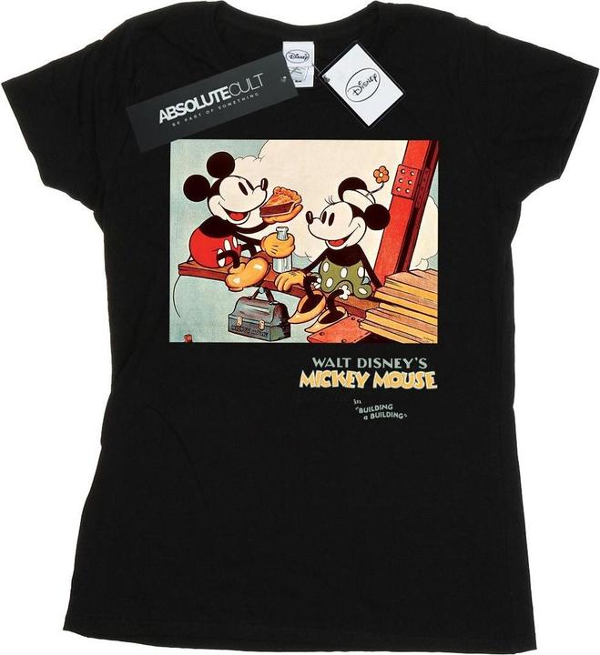 Disney Mickey Mouse Building A Building TShirt (XL)