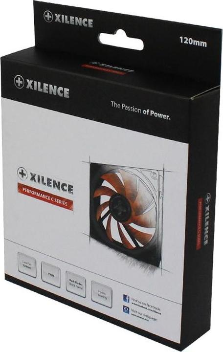Actual product image Xilence Red Wing 120 PWM (120 mm, 1 x)