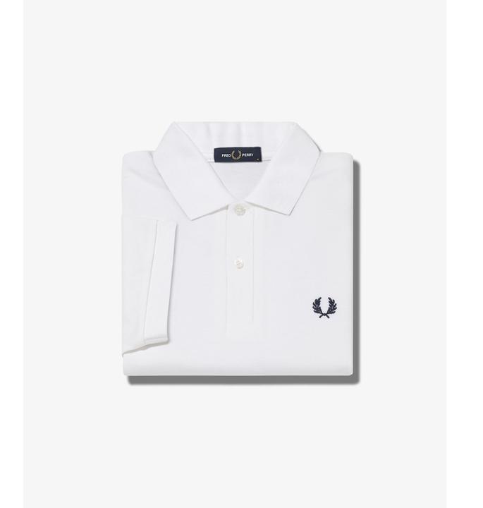 Immagine prodotto Fred Perry Polo a tinta unita bianca (XL)