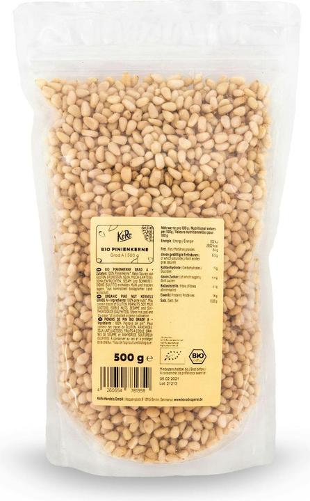 Actual product image KoRo Bio Pinienkerne (500 g)