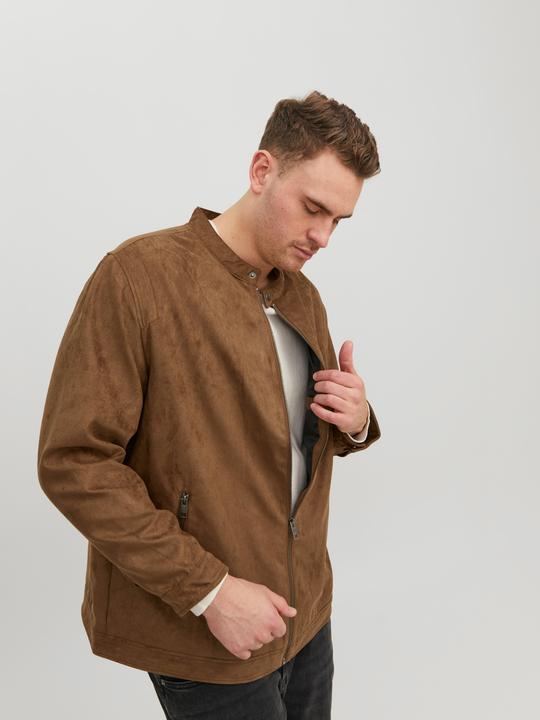 Produktbild Jack & Jones Kunstleder Plus Size Jacke (8XL)