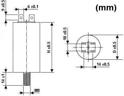 Produktbild Velleman Motor Run Capacitor