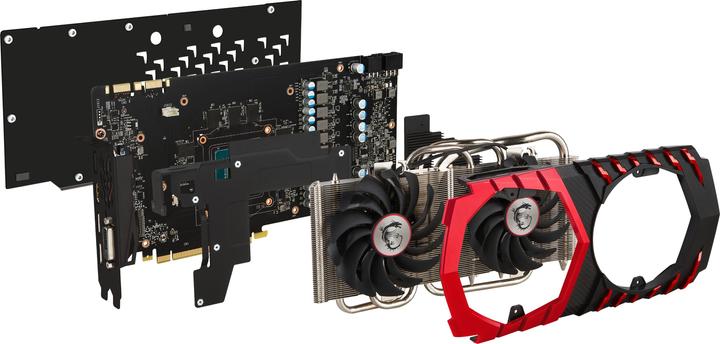 Produktbild MSI GeForce GTX 1080 GAMING X (8 GB)