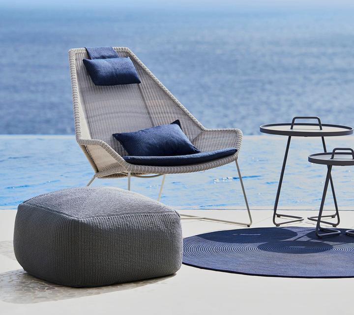 Image du produit Cane-line Breeze Fauteuil de jardin Lounge Haut dossier, coussins non inclus