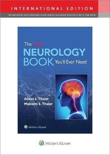 Immagine prodotto L'unico libro di neurologia di cui avrai mai bisogno (Inglese, Malcolm S. Thaler, Alison I. Thaler, 2022)
